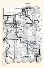 Koochiching County 2, Reedy, Meadow Brook, Bear River, Henry, Beaver, Nett Lake Indian Reservation, Summerville, Minnesota State Atlas 1954